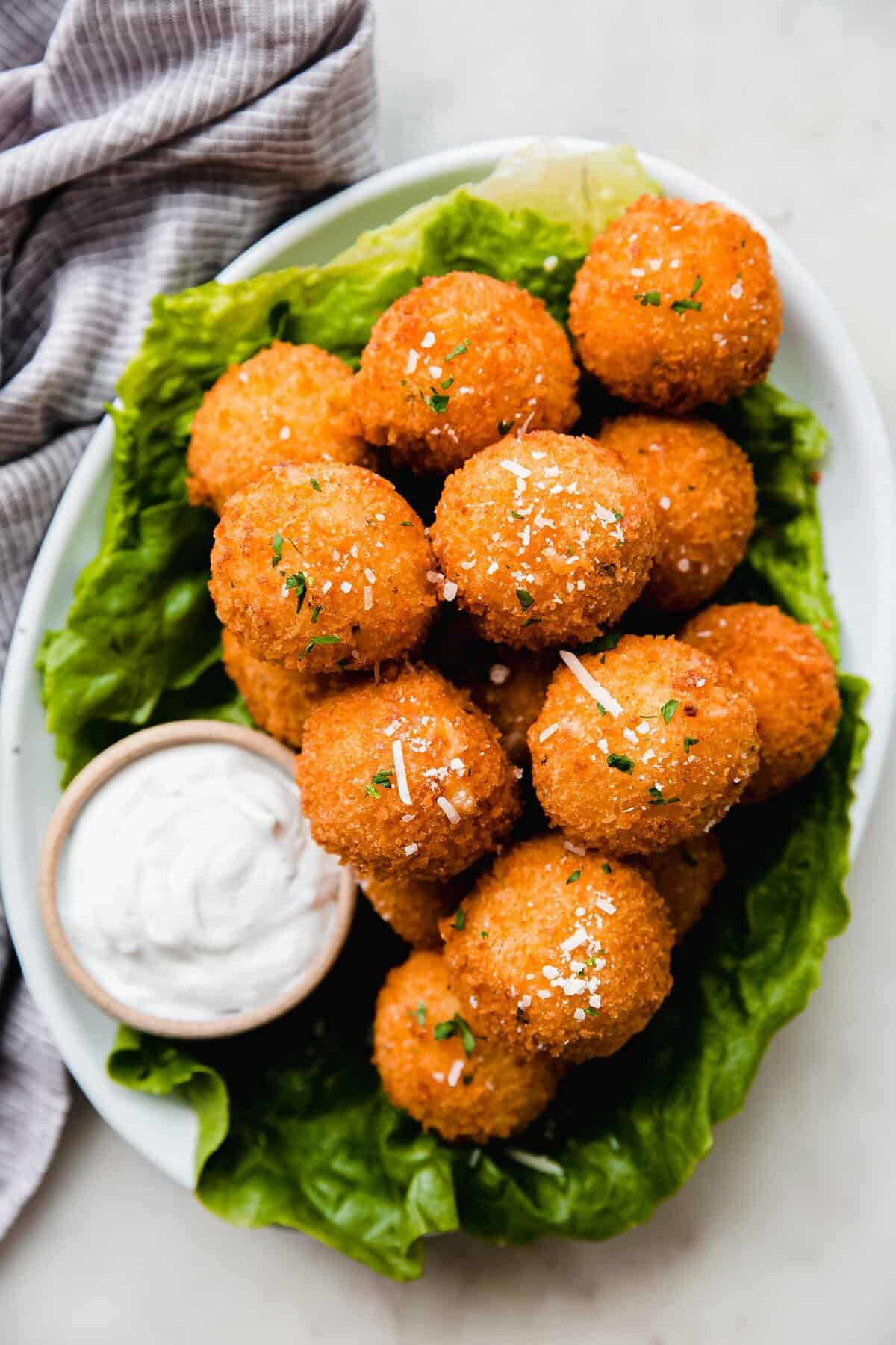 Loaded Mashed Potato Balls (For Thanksgiving Leftovers)