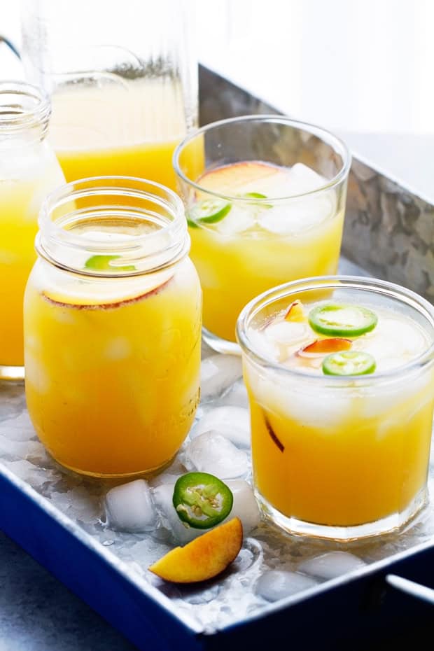 Peach Agua Fresca
