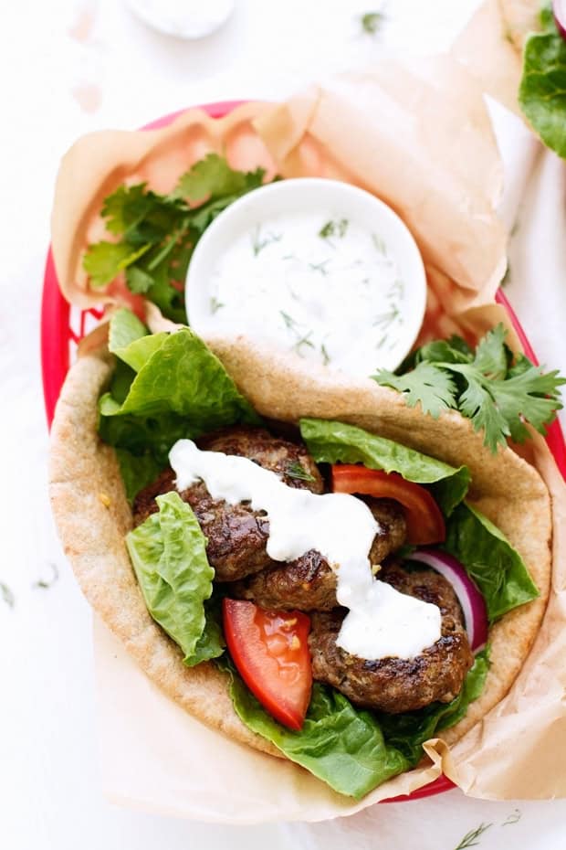 20-Minute Greek Gyros with Tzatziki Sauce Recipe | Little Spice Jar