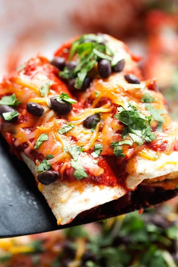 Breakfast Enchiladas with Ranchero Sauce