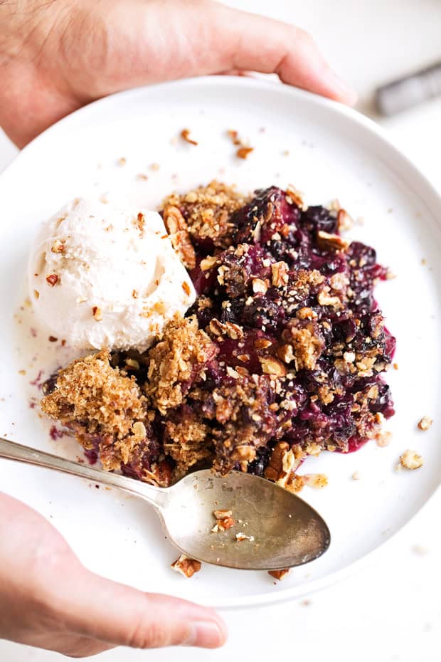 Blueberry Peach Crisp