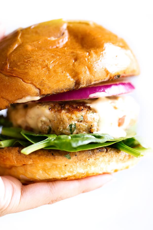 Salmon Burgers with Remoulade