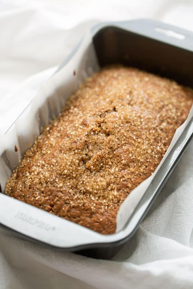 Autumn Spiced Zucchini Bread