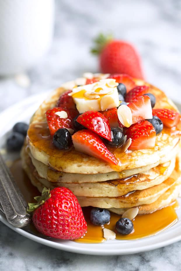 Small Batch Buttermilk Pancakes