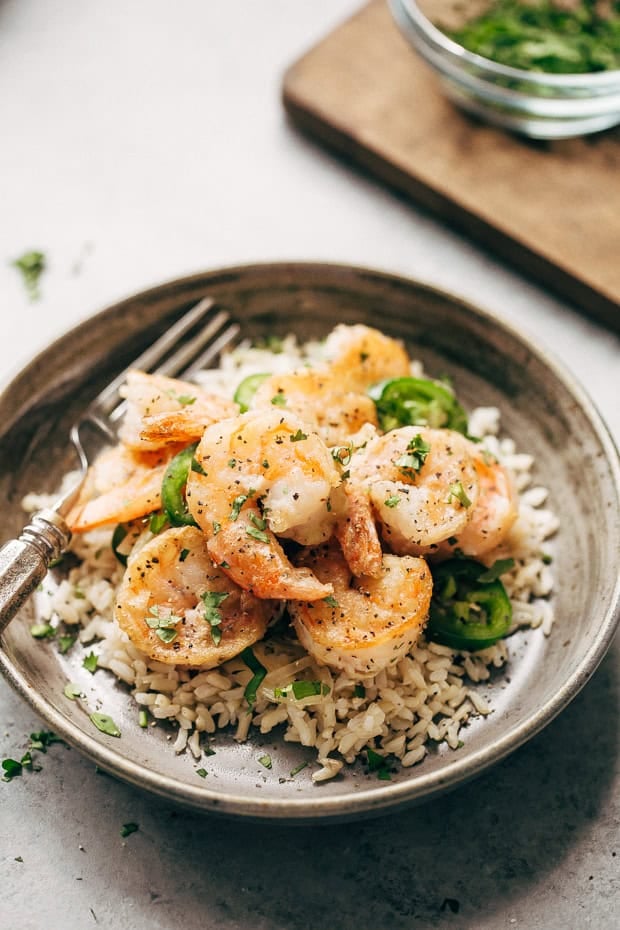 Jalapeno Salt and Pepper Shrimp