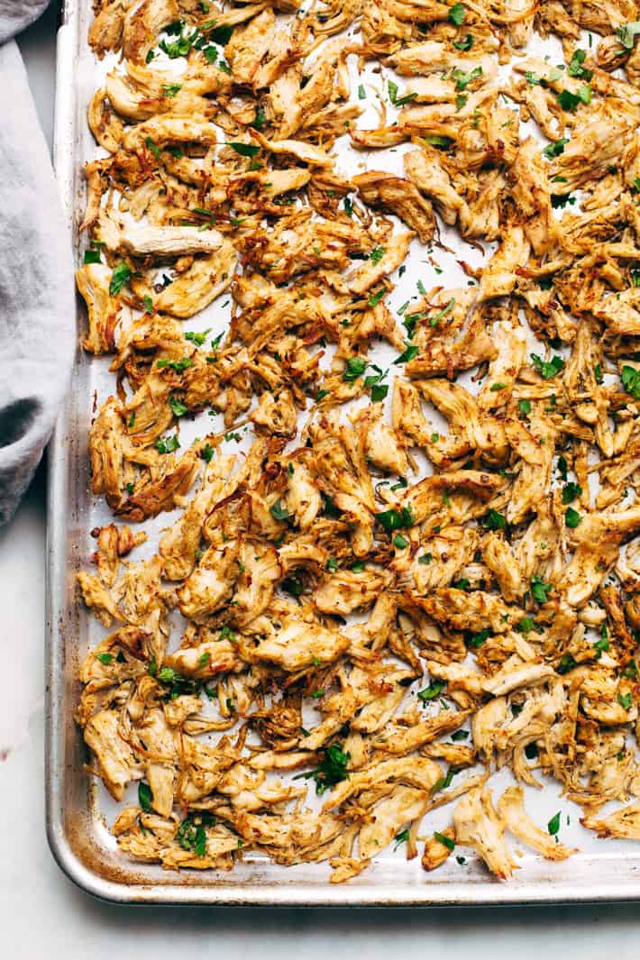 Crispy Chicken Carnitas (Pressure Cooker)