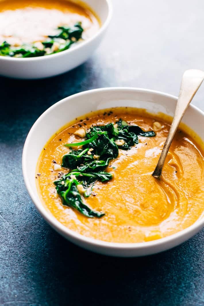 Spicy Thai Carrot Soup