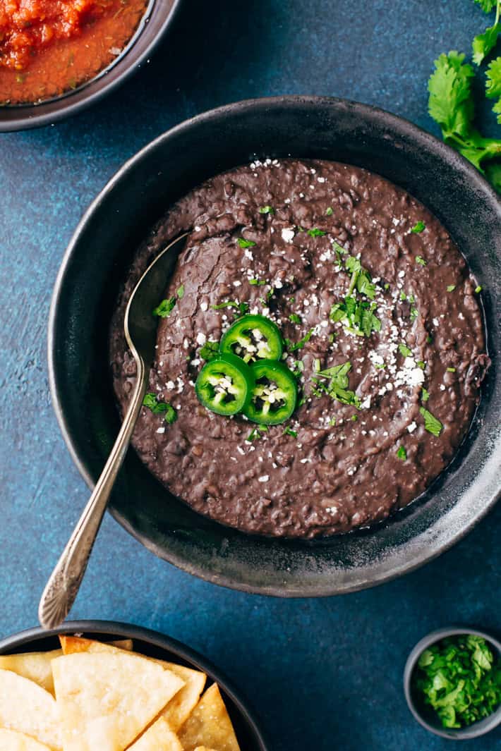 Refried Black Beans