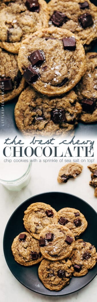 The Best Chewy Chocolate Chip Cookies Recipe | Little Spice Jar