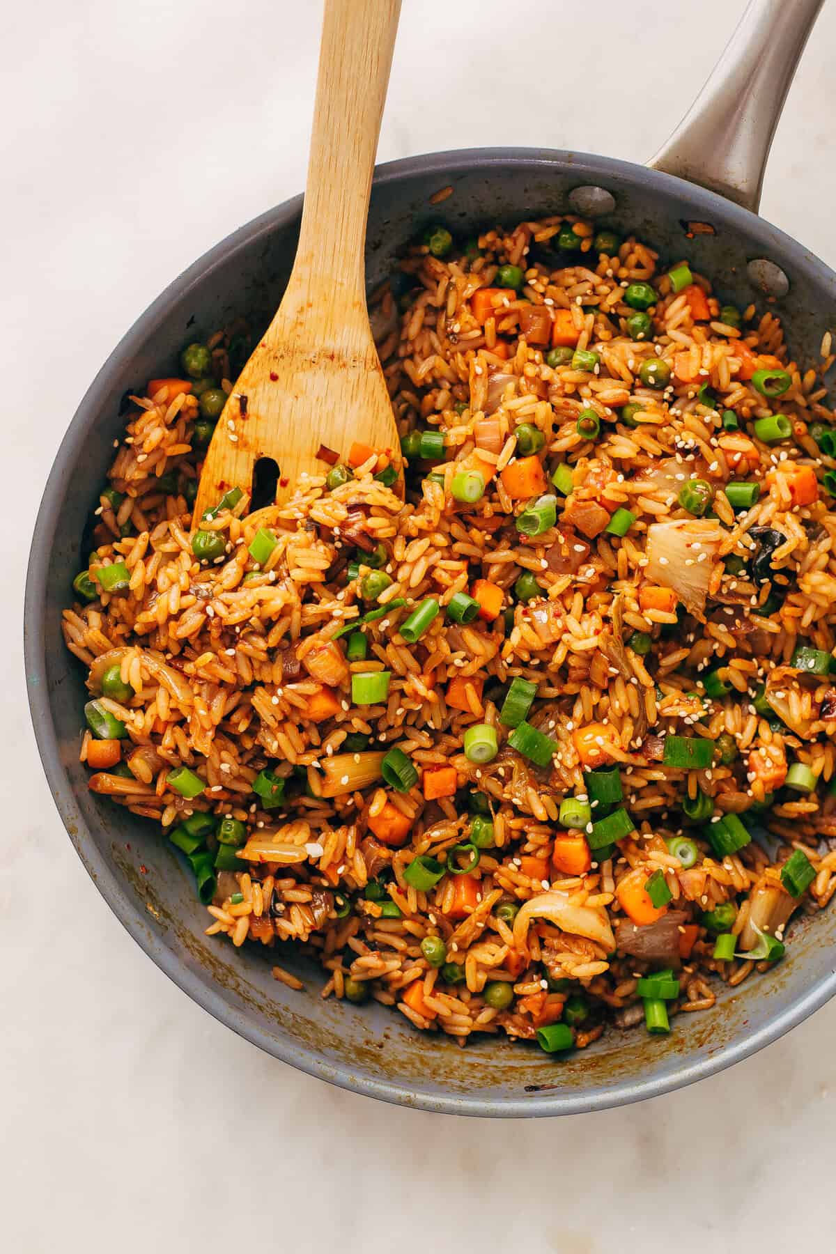 Quick Kimchi Fried Rice Recipe | Little Spice Jar
