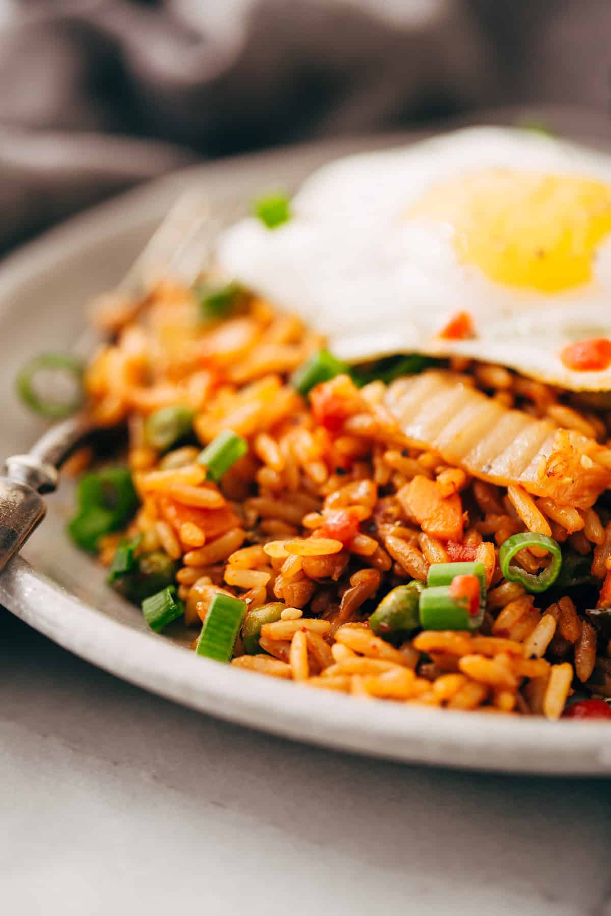 Quick Kimchi Fried Rice Recipe | Little Spice Jar