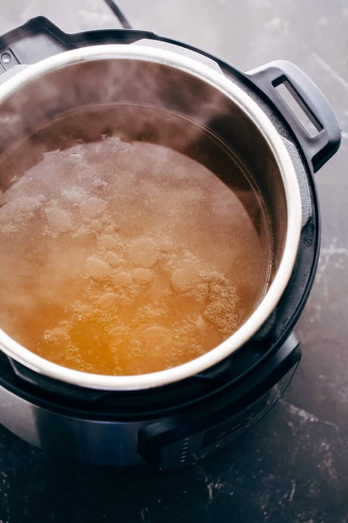 chicken pho broth in instant pot