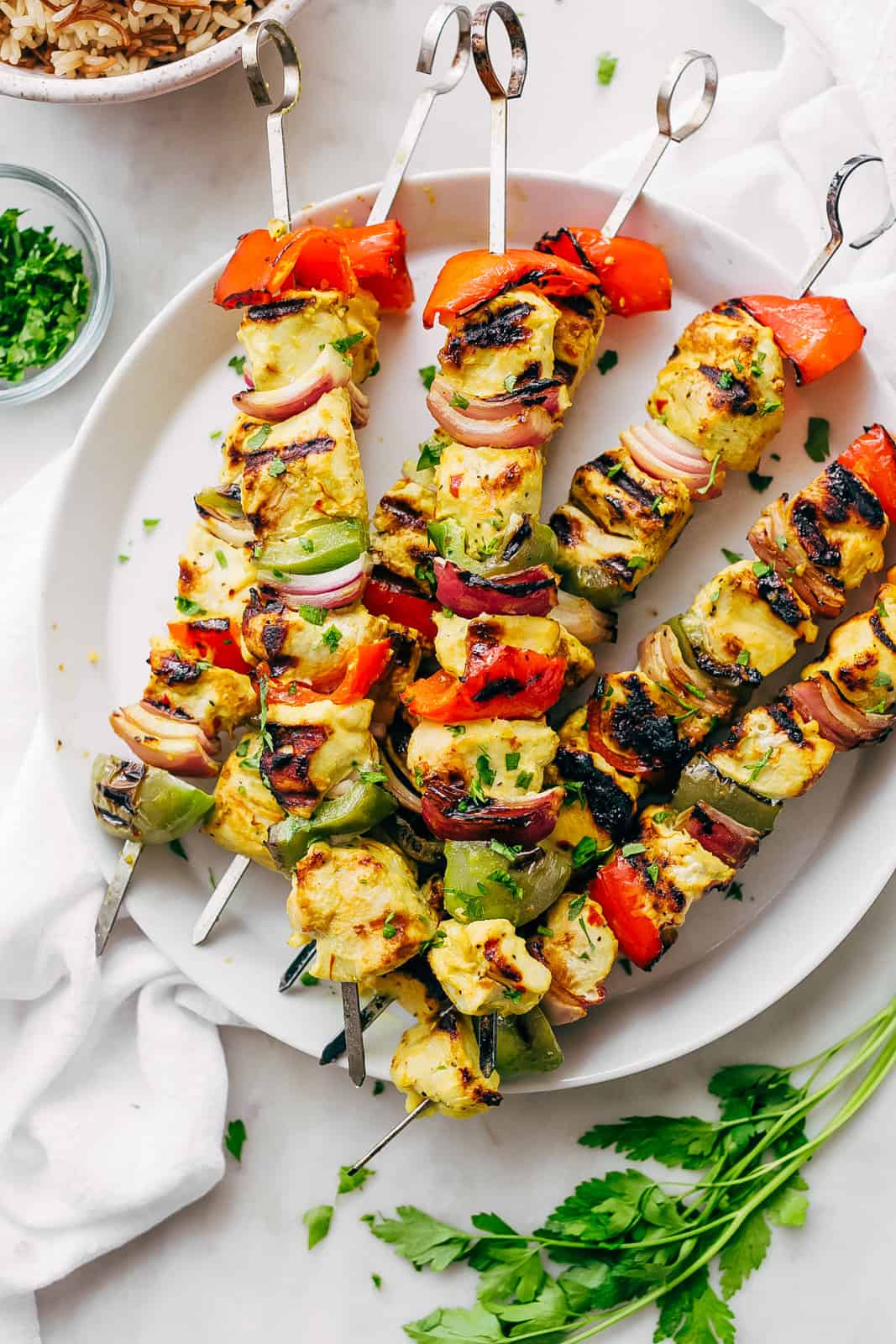 Easy Persian Chicken Kebabs