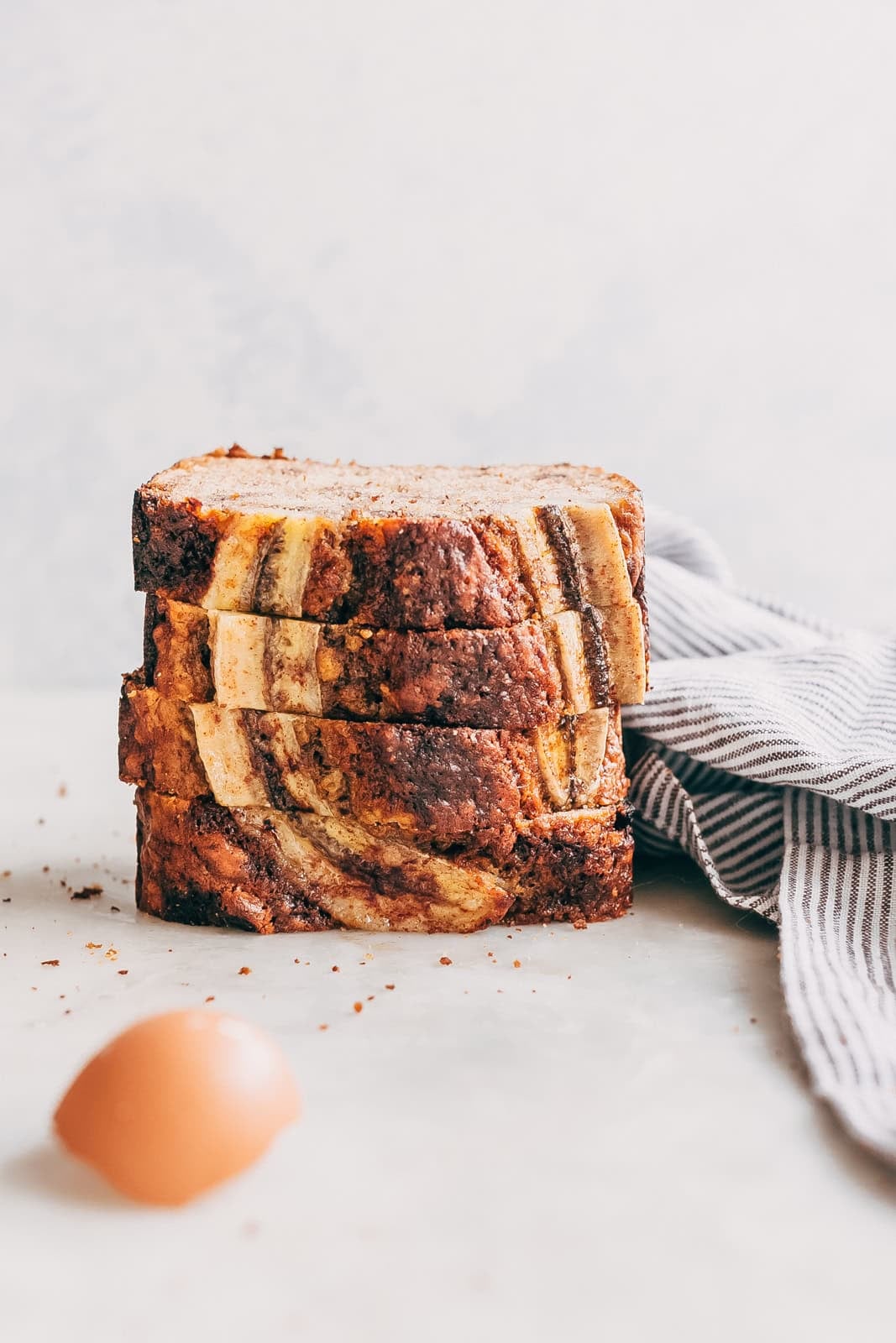 Brown Butter Maple Pecan Banana Bread