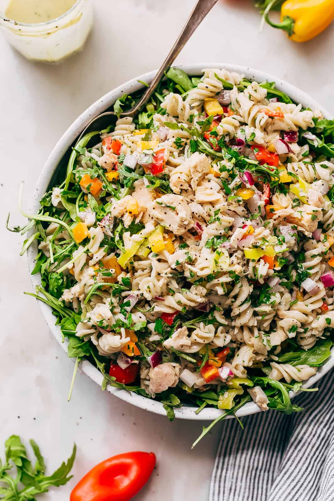 Quick Summer Tuna Pasta Salad