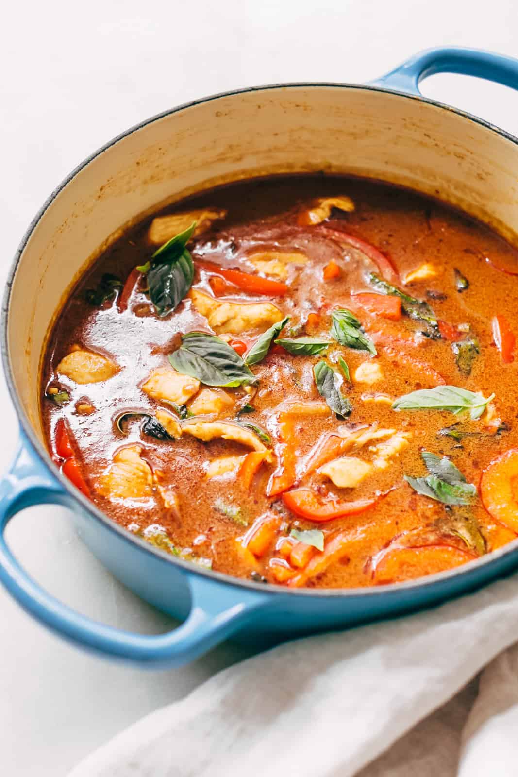 20 Minute Panang Chicken Curry