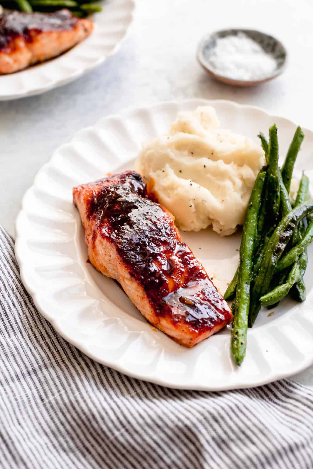 Spicy Maple Glazed Salmon