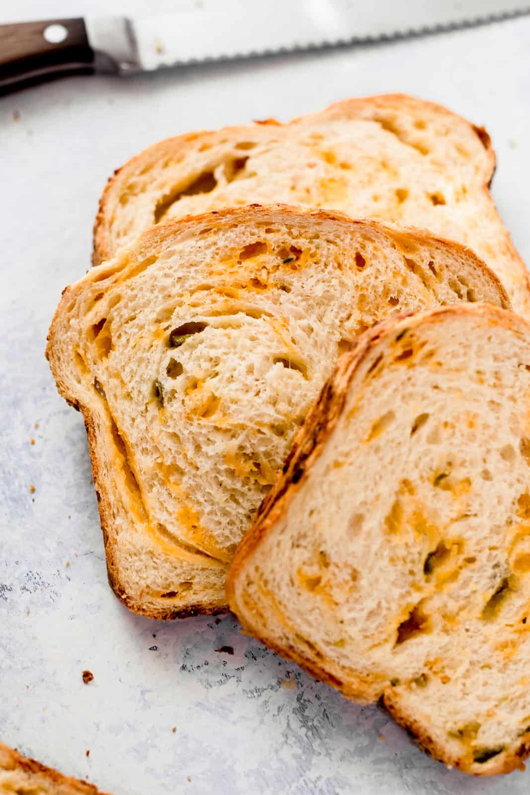 Homemade Jalapeño Cheddar Bread