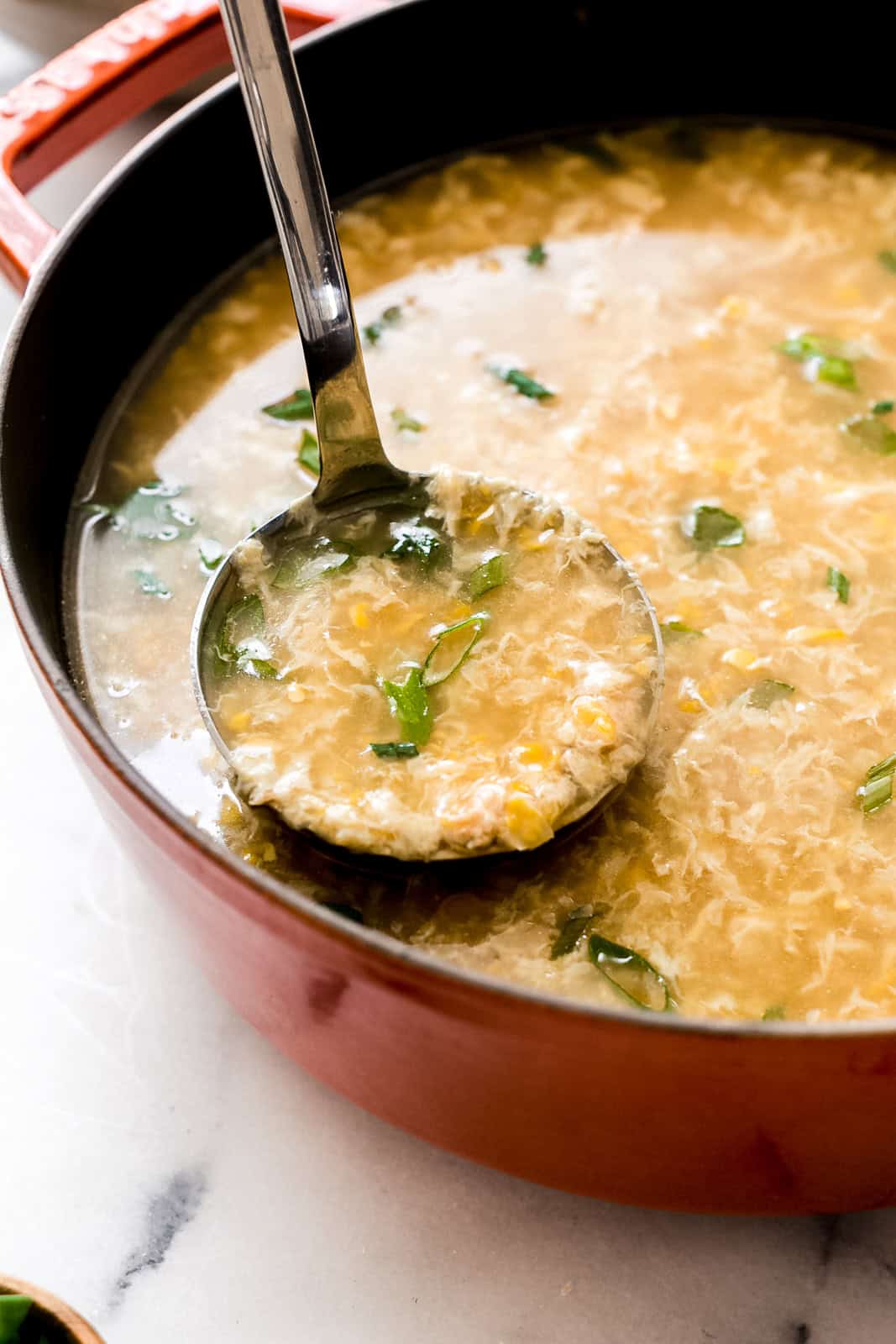 Comforting Chicken Corn Soup