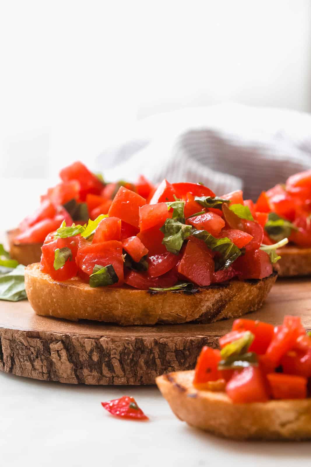 Fresh Tomato Basil Bruschetta