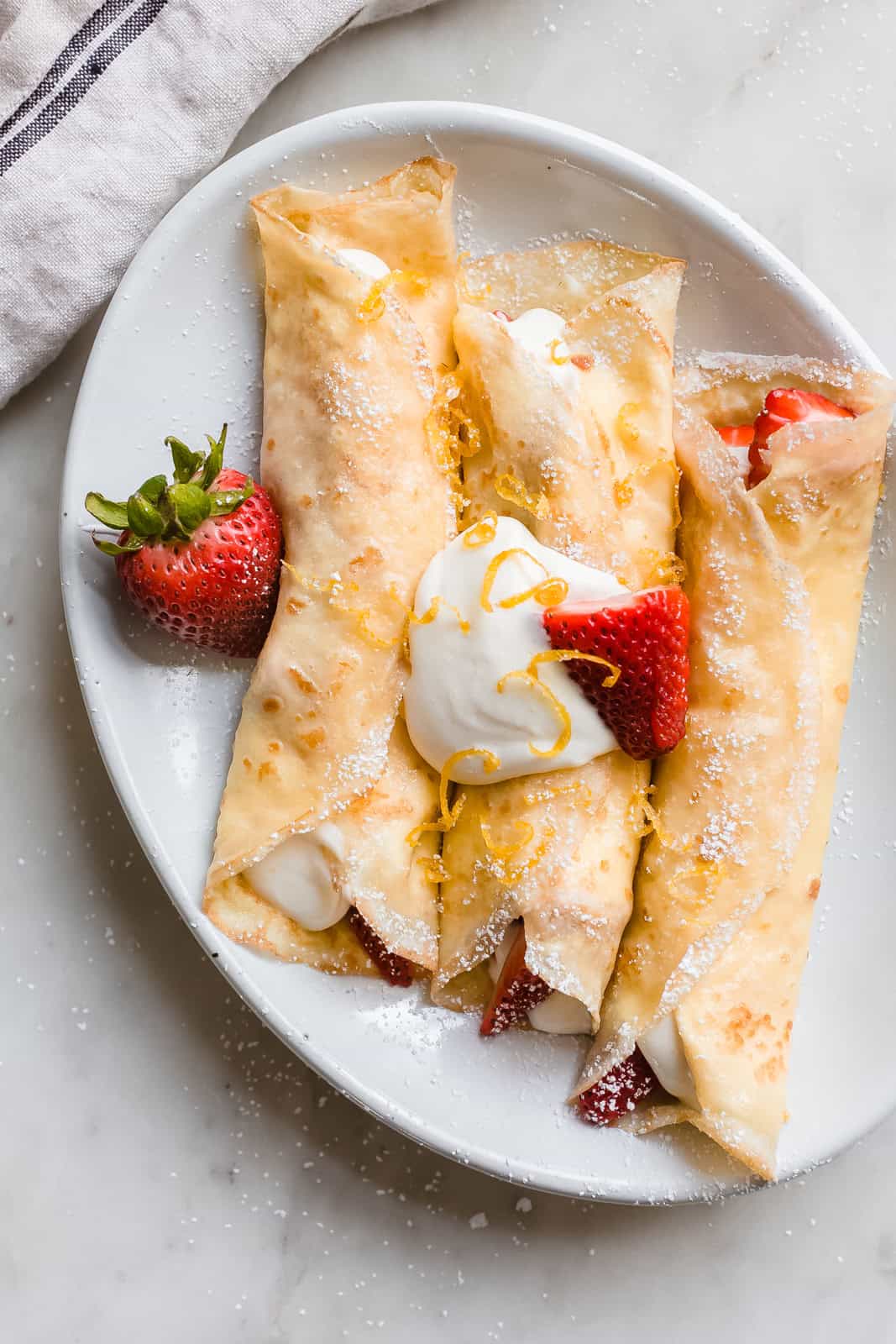 Easy Blender Crepes Recipe (Sweet or Savory) - Little Spice Jar