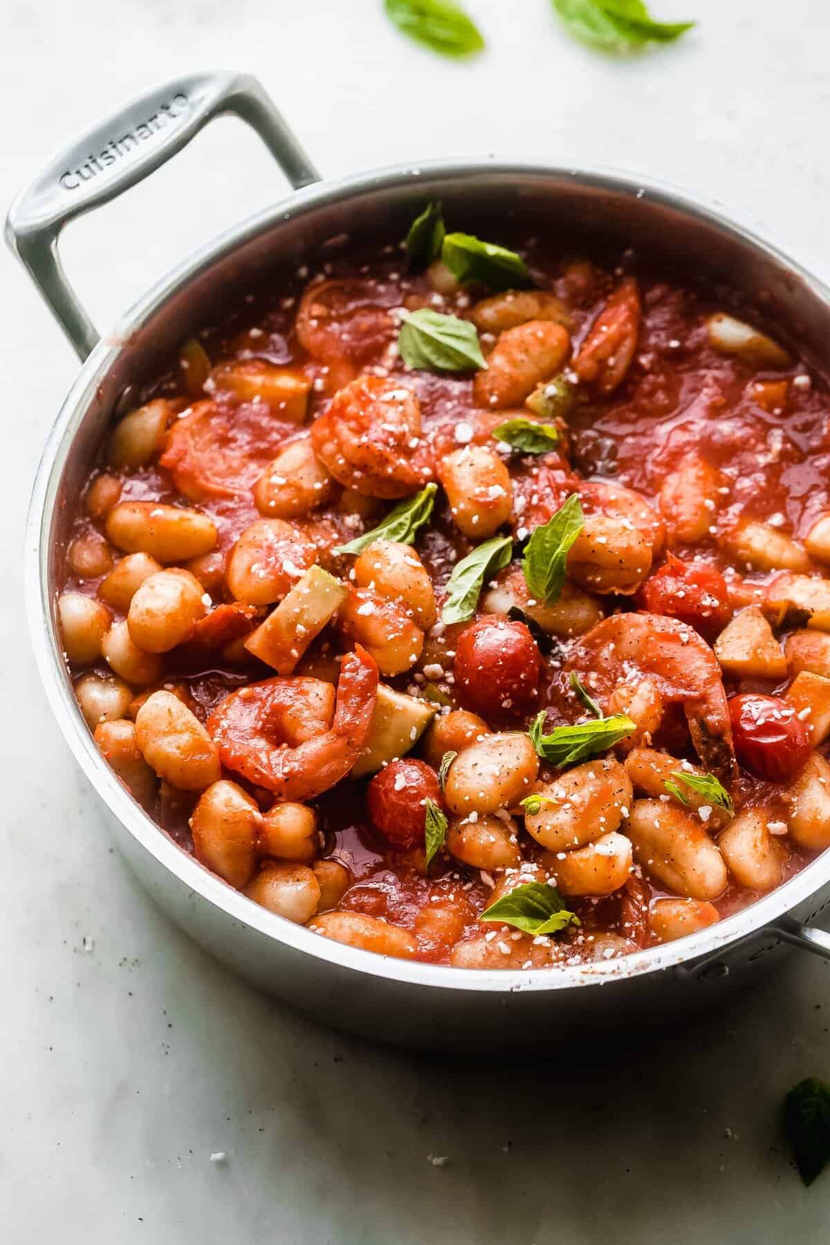 Shrimp Gnocchi in Pomodoro Sauce