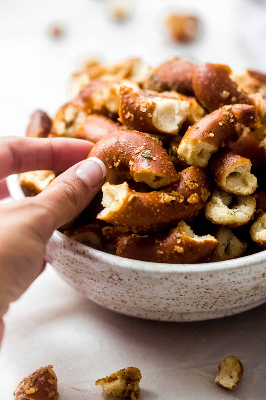 Parmesan Garlic Ranch Seasoned Pretzels Parmesan Garlic Ranch Seasoned Pretzels