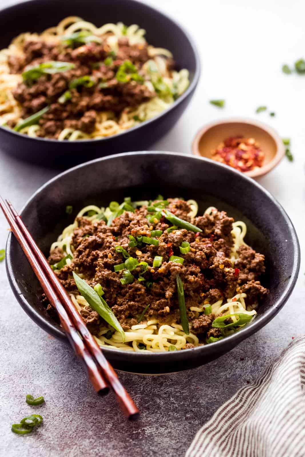Weeknight Dan Dan Noodles (Just like Take-out!)