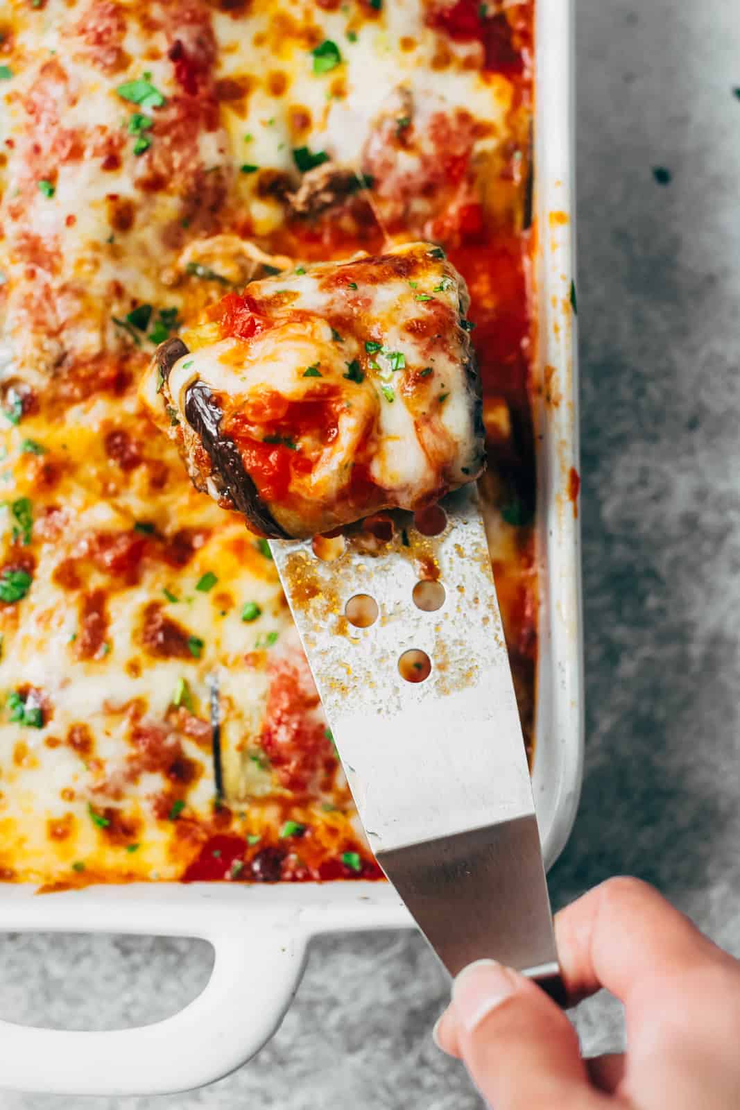 Low Carb Eggplant Lasagna Roll-Ups