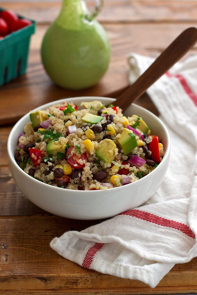Southwestern Quinoa and Black Bean Salad