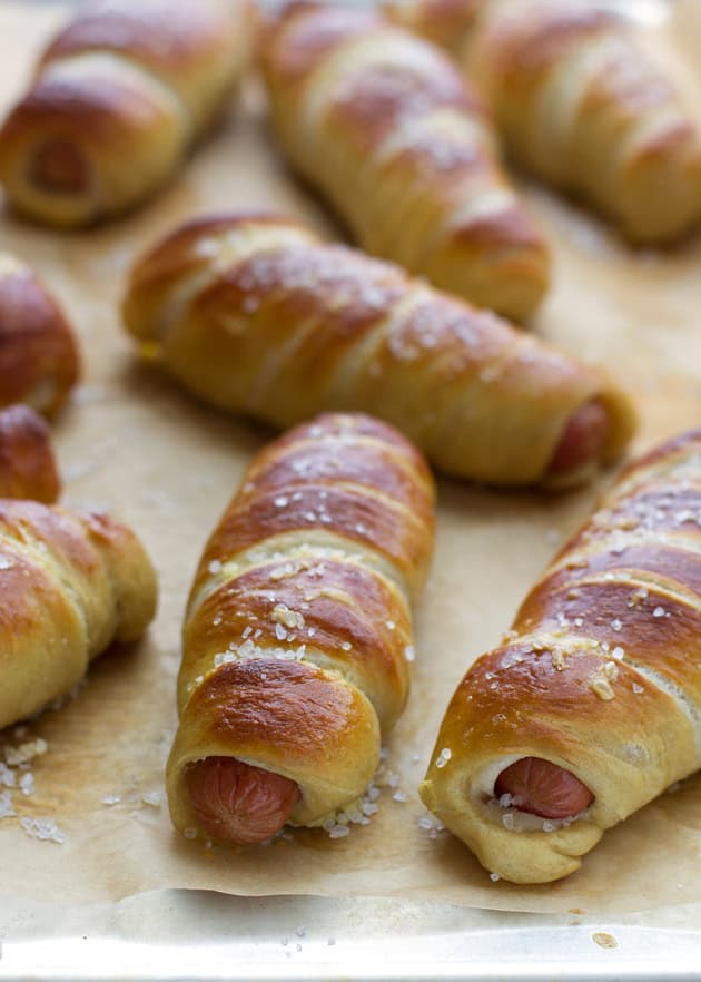 Homemade Pretzel Dogs
