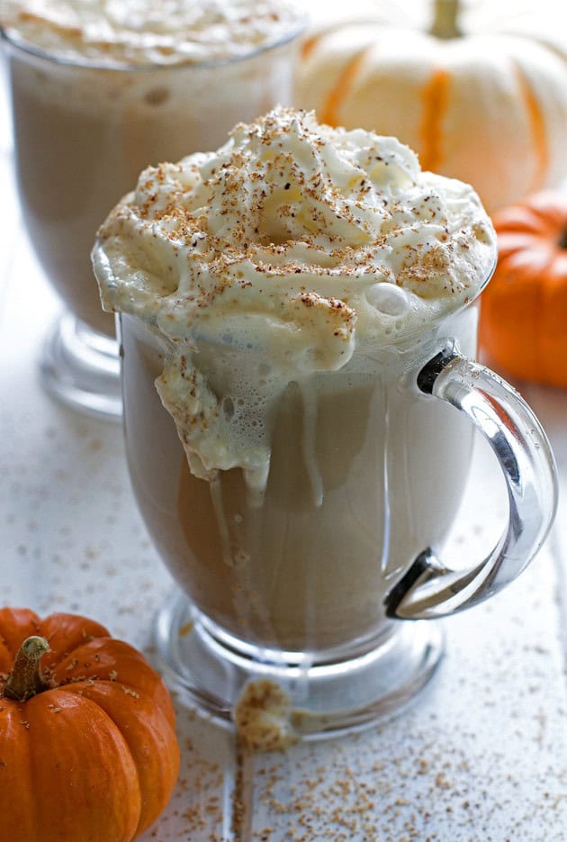 Homemade Pumpkin Spice Latte