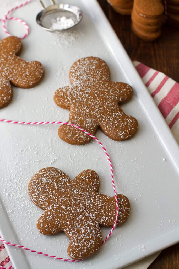 Spiced Gingerbread Cookies