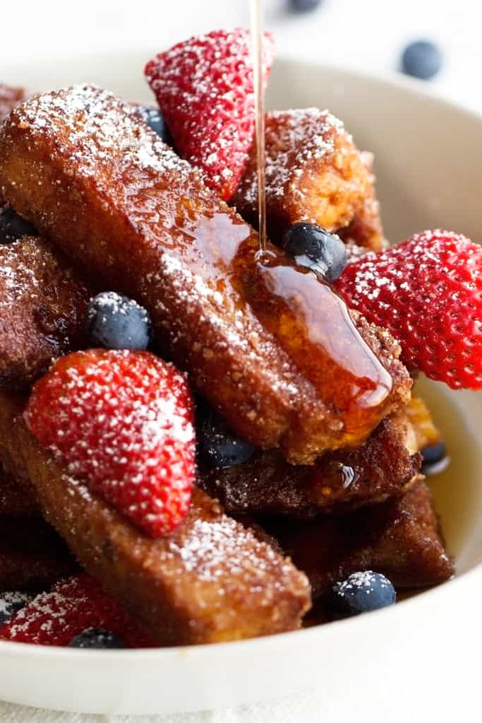 Cinnamon Crunch French Toast Sticks