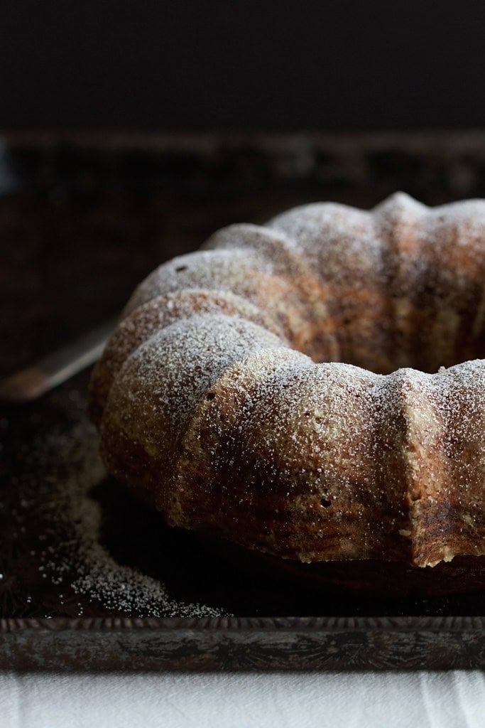 Zebra Bundt Cake