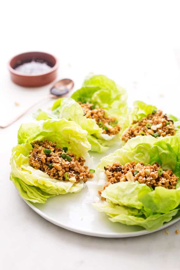 Easy Chicken Lettuce Wraps