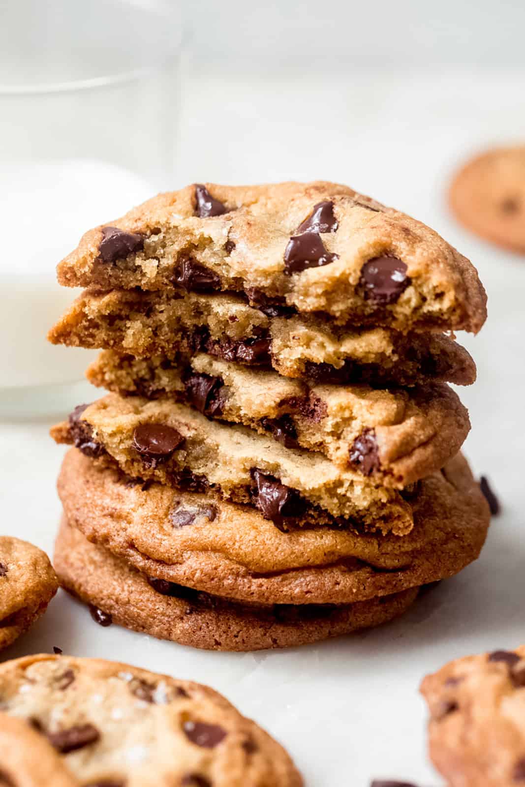 Extra Chewy Chocolate Chip Cookies