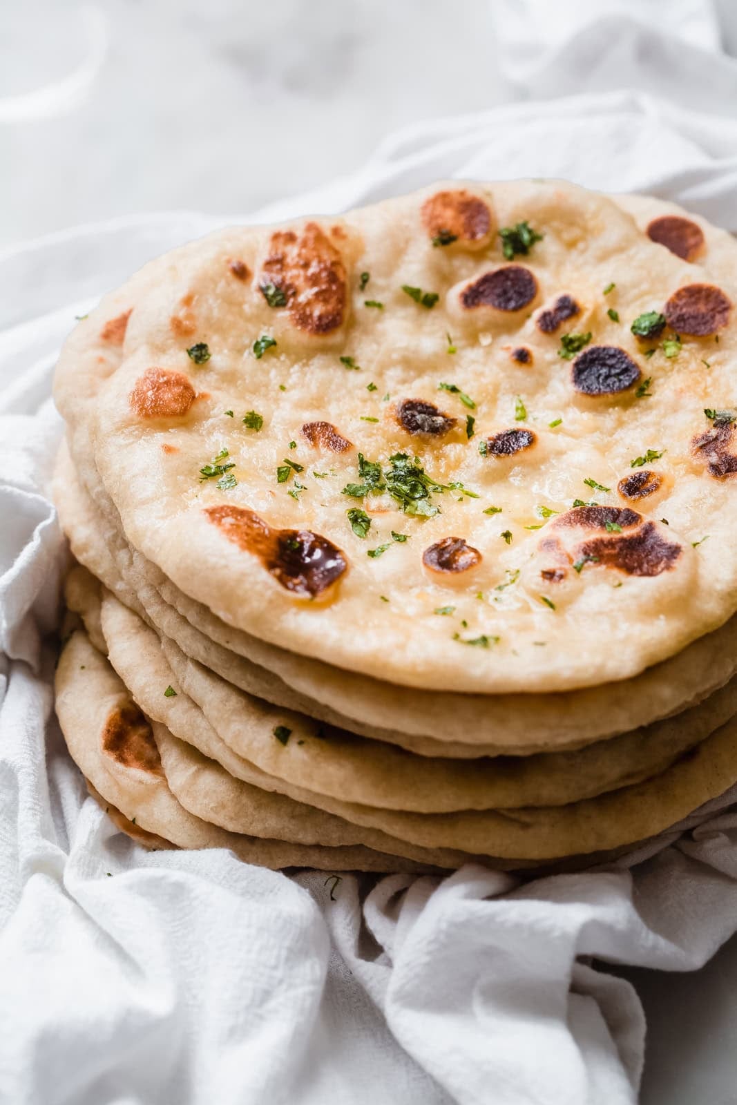 Homemade Naan (and Garlic Naan too!)