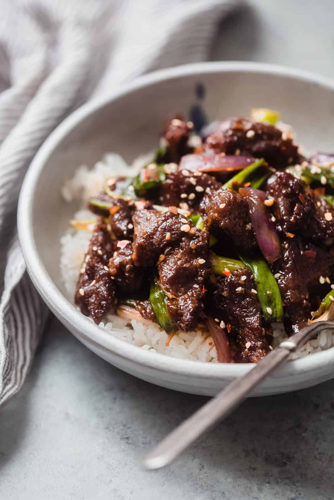 Super Tender Mongolian Beef