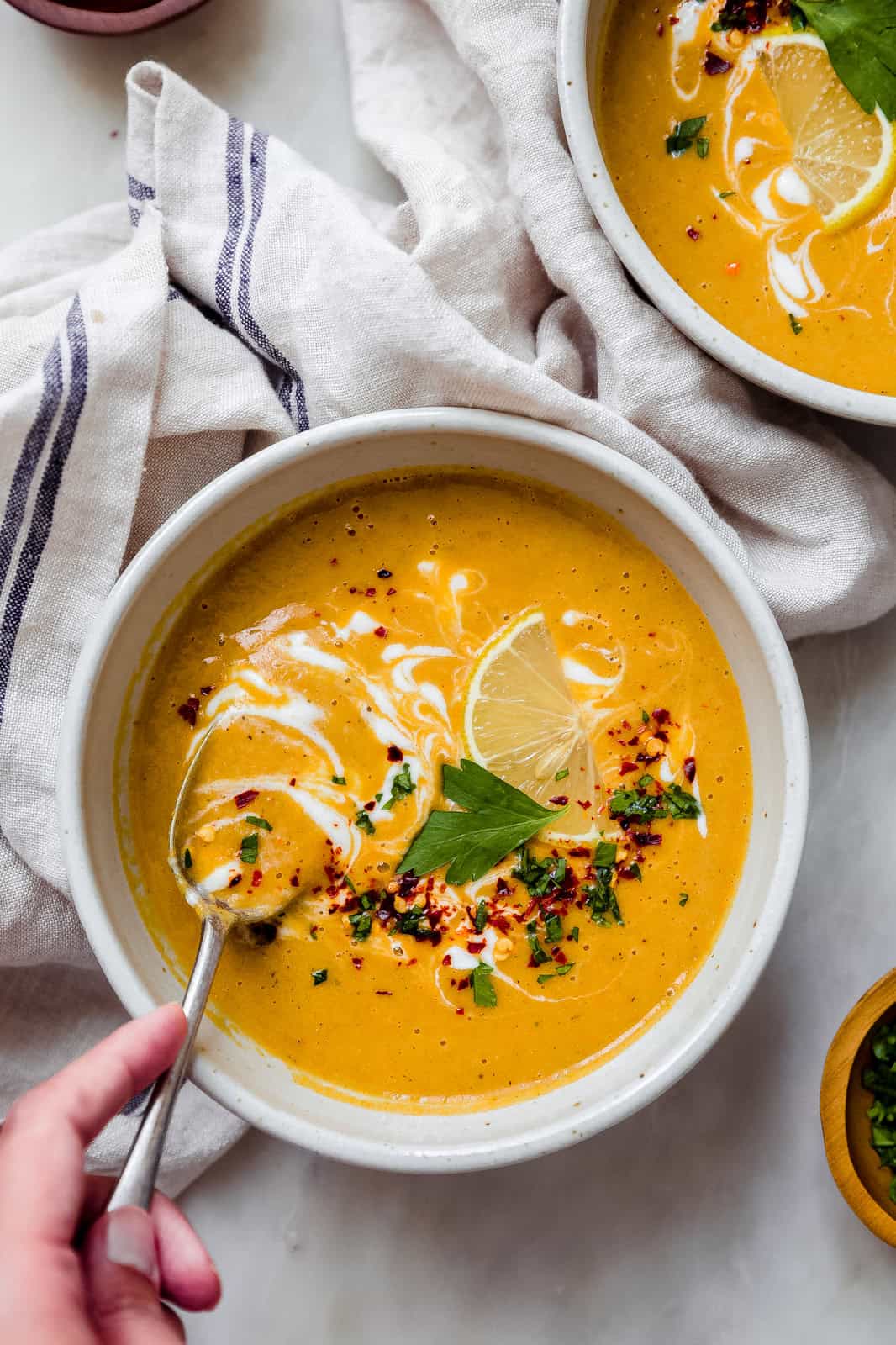 Comforting Red Lentil Soup (Dal Soup)