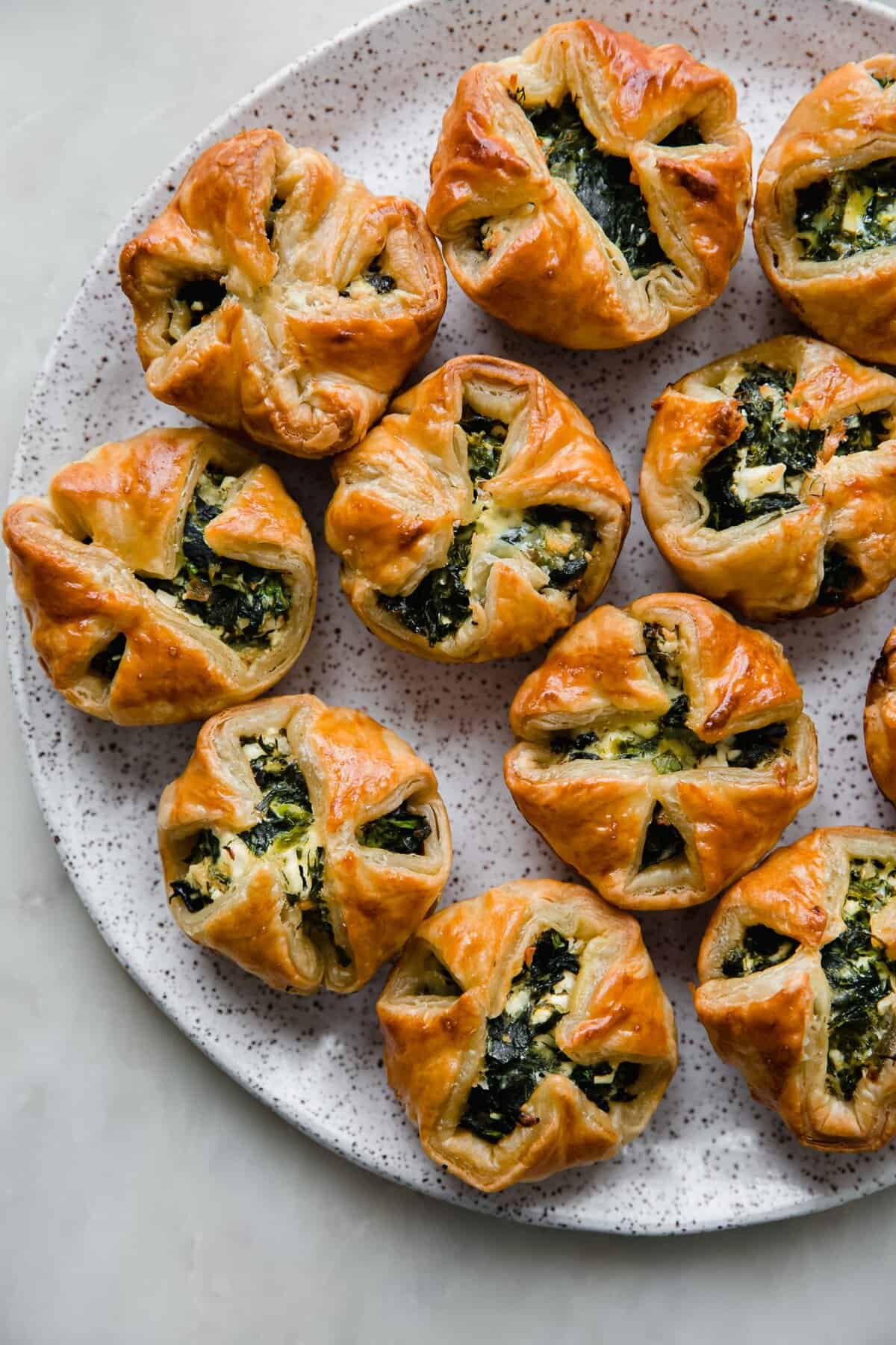 Greek Spinach Puffs