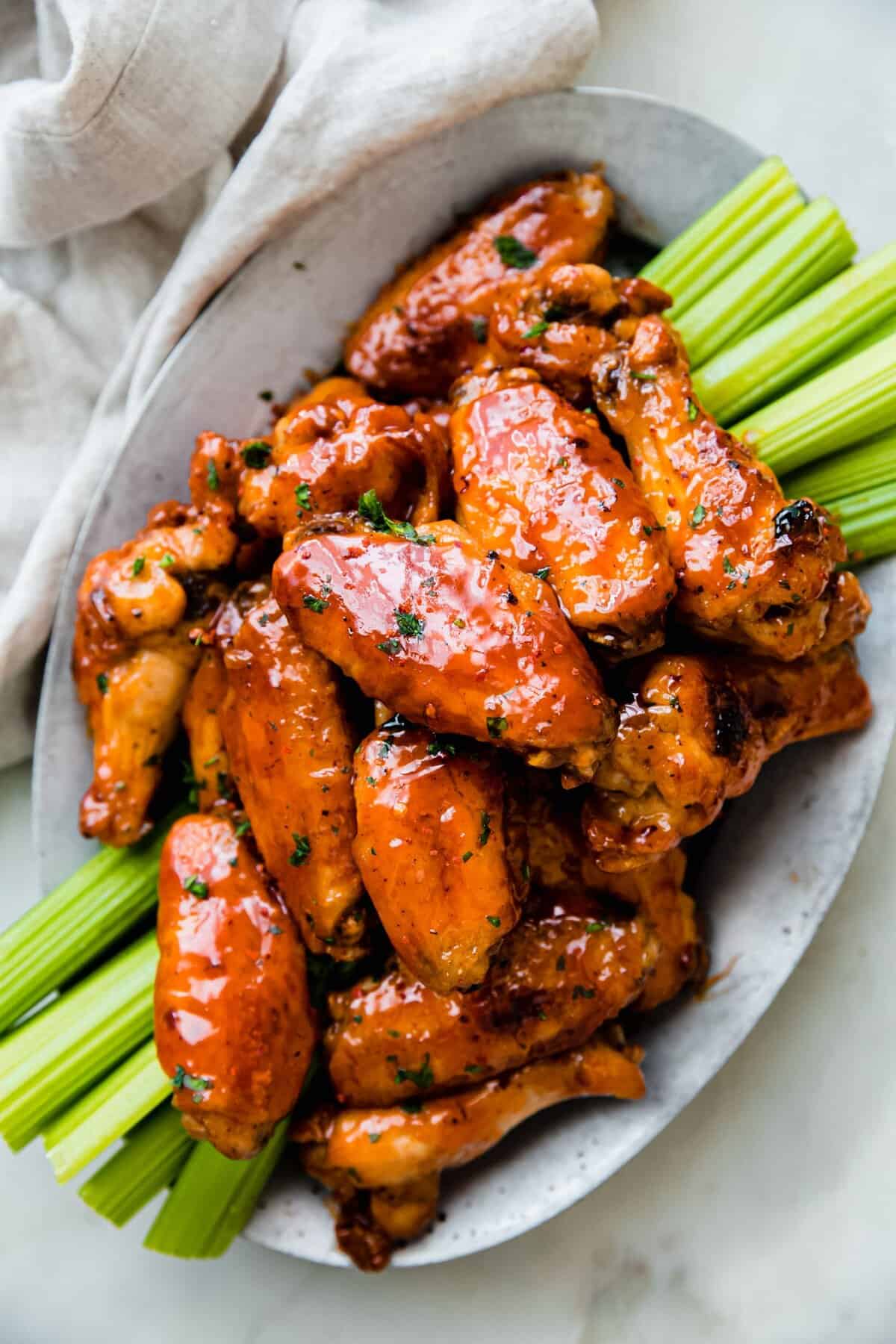 Sticky Firecracker Wings