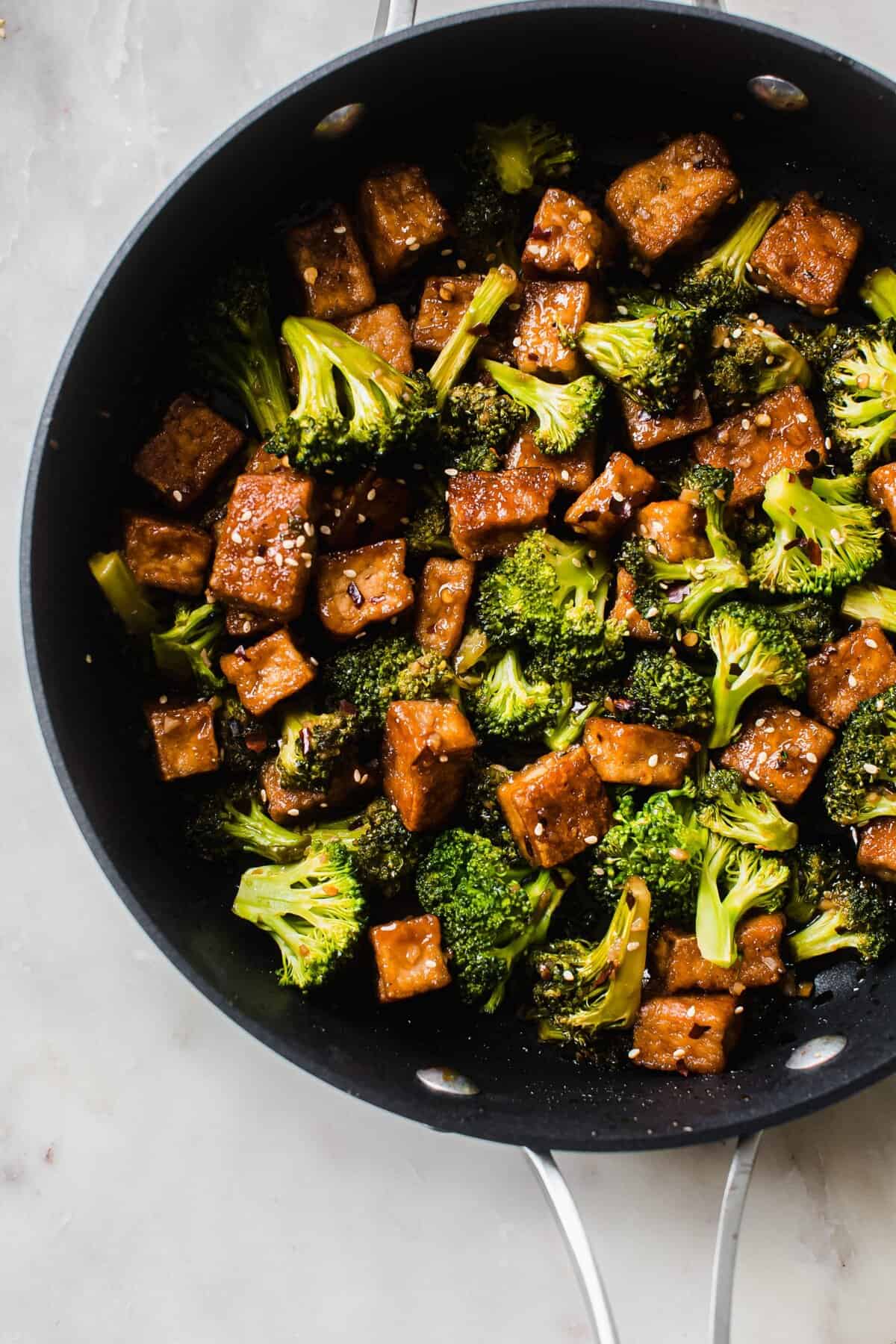 Crispy Honey Garlic Tofu