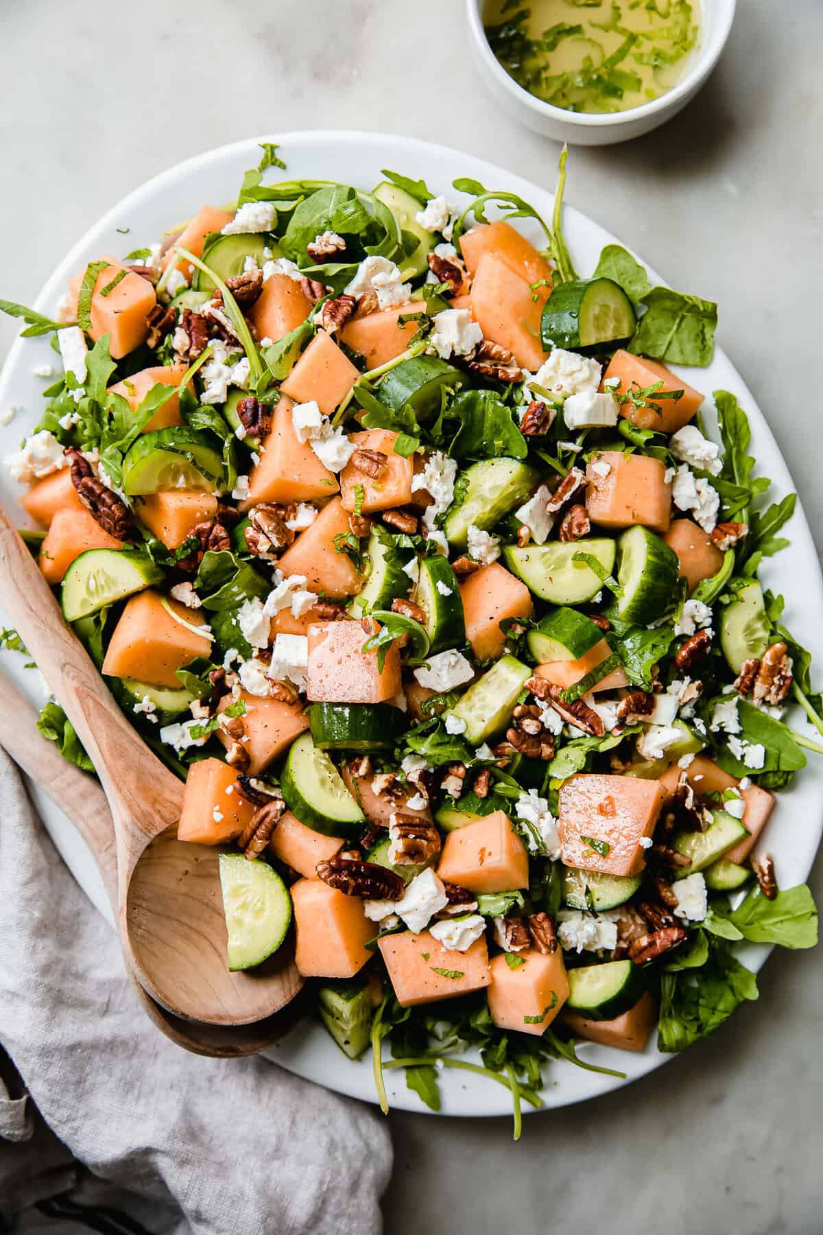 Refreshing Cucumber Melon Salad