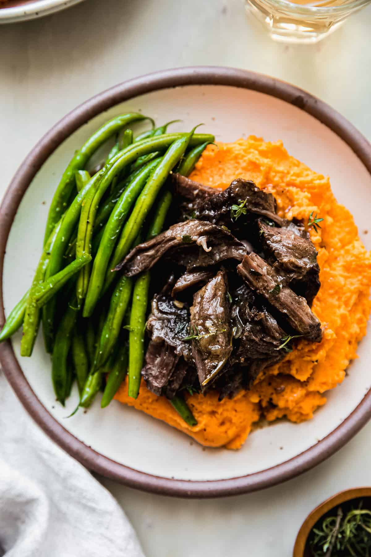 Braised Cider Pot Roast with Onions