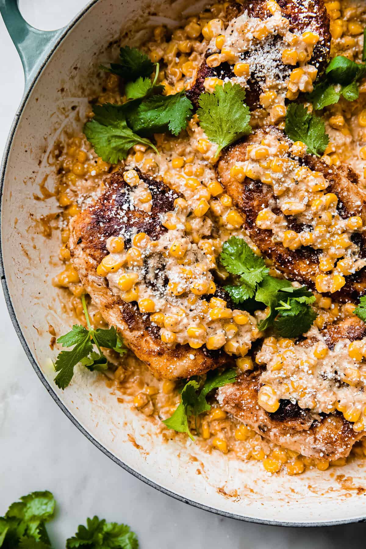 Fiesta Creamy Corn Chicken