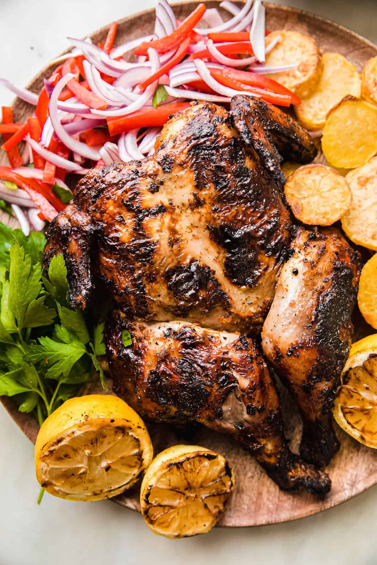 Spatchcock Peri Peri Chicken (Or Piri Piri) - Little Spice Jar