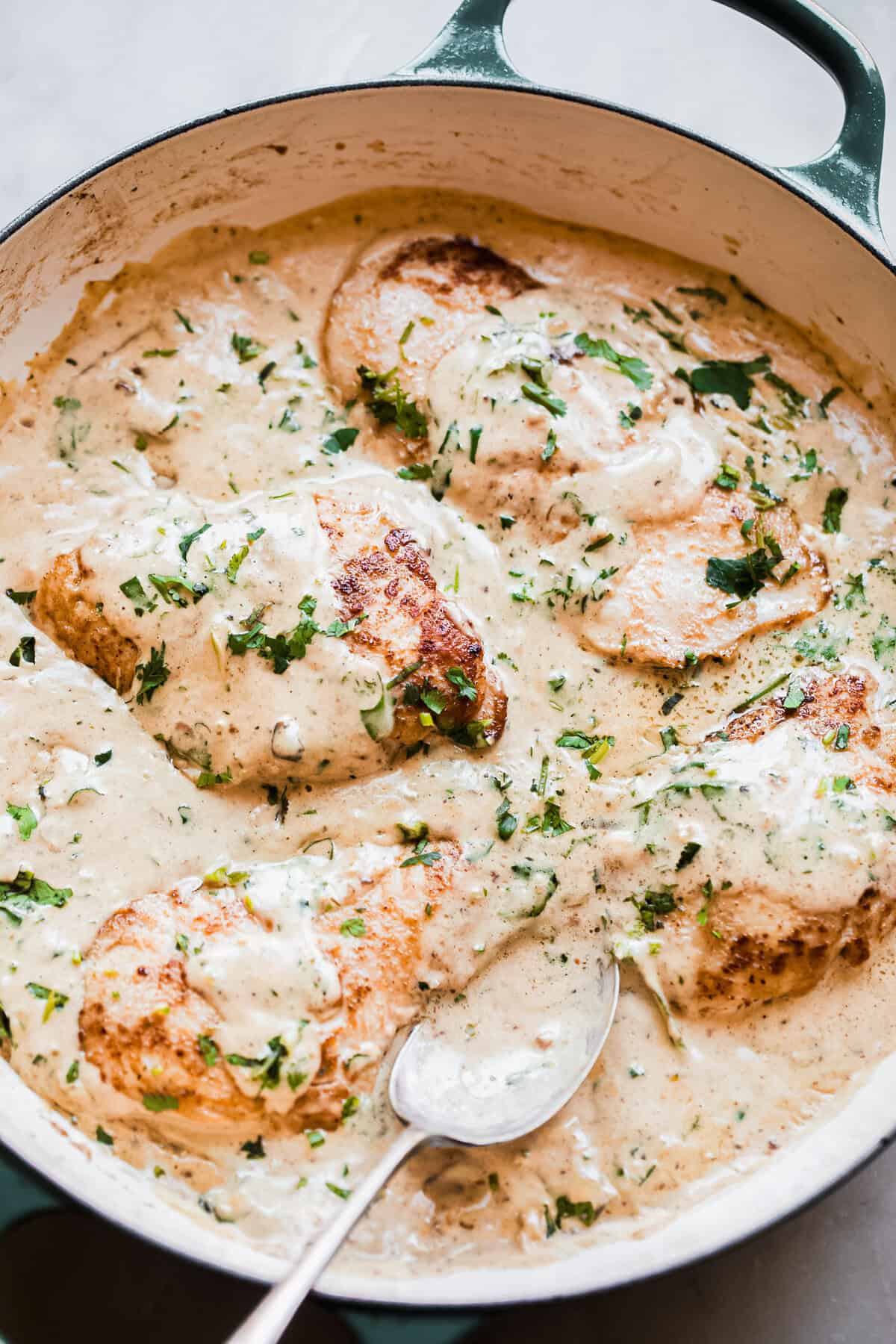 Saucy Lemon Cilantro Chicken