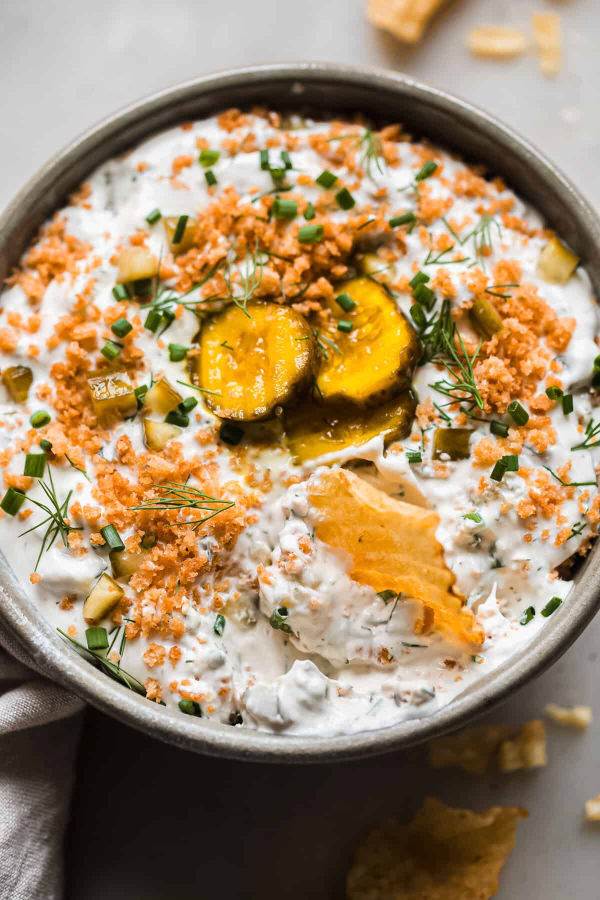 Ranch Fried Pickle Dip