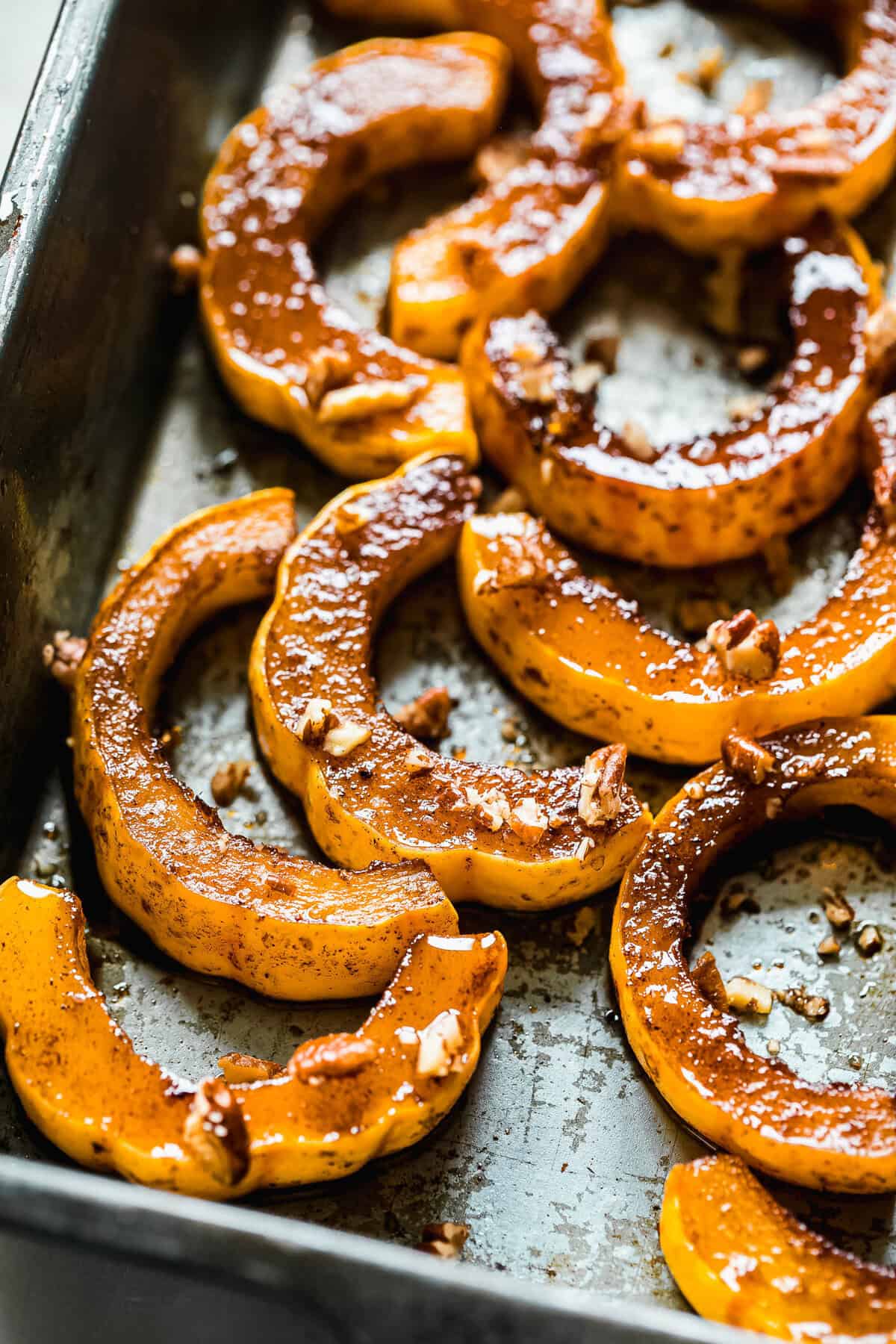 Maple Roasted Delicata Squash